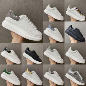 Chaussure de créateur en cuir à lacets hommes mode haute plate-forme plate-forme surdimensionnée baskets blanc noir hommes femmes luxe velours daim chaussures décontractées espadrilles 35-48 ogmine