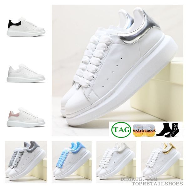 Designer Shoe Man Mens Chaussures Femme Sneakers Casual Shoer Running Le cuir noir blanc Lace Up Breathable Sports Trainers Run Tennis Chaussures