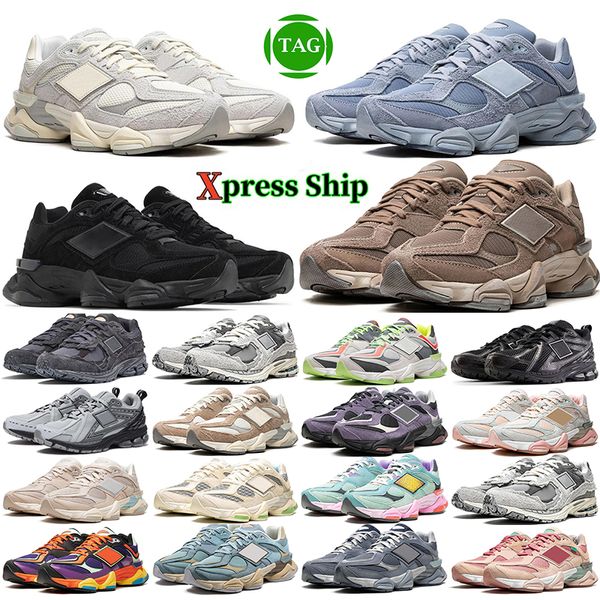 Chaussures de créateurs 9060 2002r 327 Trainers décontractés 1906r Quartz Grey Men Womens 530 Biscuit rose blanc vert Black Sail Mens Sports Sneakers Tennis Chaussures Taille 36-45