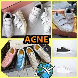 Gratis verzending designer schoenen acne suède gesplitste trainingsschoenen ster sportschoenen board schoenen dames witte schoenen chaussure gai maat 35-40