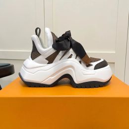 Chaussures de créateur Archlight 2.0 Plate-forme Baskets Mode Femmes À Lacets Imprimer Semelle Épaisse Run Trainer Sneaker