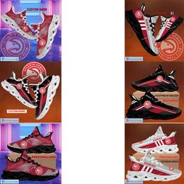 Chaussures de créateurs Atlanta Hawks Basketball Chaussures Dejounte Murray Jalen Johnson Onyeka Okongwu Clint Capela Mens Womens Flats Sneaker Trae Young Custom Shoes