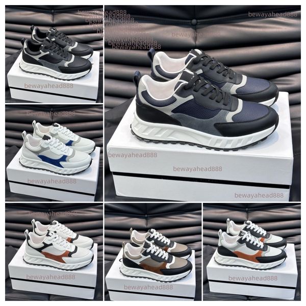 Zapatos de diseñador B30 Zapatos deportivos Nuevo 2024 Moda Cuero genuino Zapatos casuales para hombres B22 Color a juego Zapatos cómodos para hombres 39-46 Caja perfecta