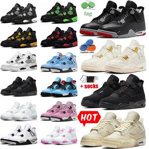 jordens 4 basketball shoes j4 nike travis scott jordan 4s jumpman 4 uptempo black cat 4s air jordan 4 purple grape university blue 【code ：L】mens shoes Big Size 13 Sneakers women