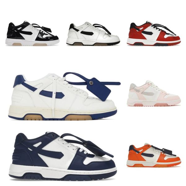 Chaussures de créateurs Marque Bureau Baskets plates Chaussures d'entraînement Offess Blanc Bas Top Plate-forme en cuir suédé Entraîneur Respirant Chaussure de sport décontractée Baskets de marche Baskets