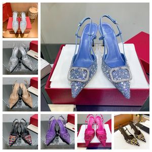 zapatos de diseño marca sandalias de mujeres tacones altos cuero para el verano zapatos de fiesta de sándalo de lujo de lujo tacones de la marca tacones altos zapatos