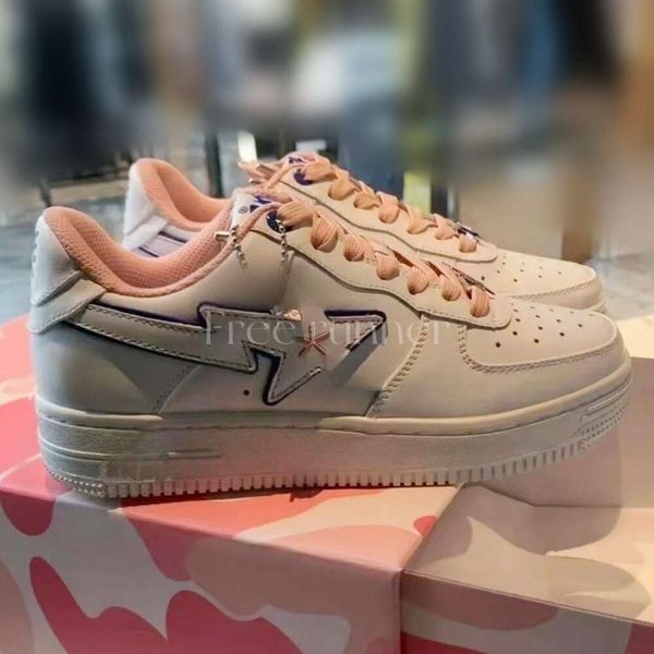 Zapatos de diseñador Diseñador de dibujos animados para Stases para mujer Negro Blanco Naranja Camo Verde Pastel Rosa Nostálgico Gris Zapatillas de deporte de moda Hip hop / Rock