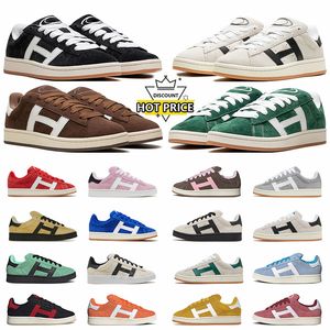 Designer schoenen Casual schoenen OOS voor mannen dames schoenen luipaard printschoenen laag zwart witte tandvlees Wales Bonner Beige Dark Green Gray Gray Navy Gum Camp Sports sneakers