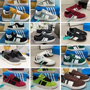 Designer schoenen casual schoenen platform vet roze gloed pulse mint roze kern zwart wit zonne-super pop roze bijna geel heren dames campus sport sneakers 015