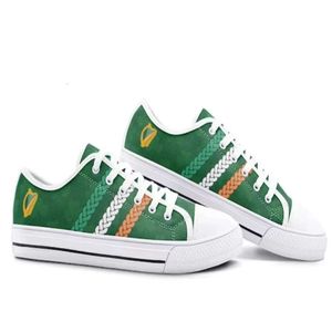 Designer schoenen Celtic FC Sneakers Mens hardloopschoenen Celtic knoop lage top sneakers dames heren casual schoenen hoepels keltische storm canvas schoenen aangepaste schoen