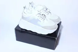 Designer Schoenen Chain Reaction Italië Casual Schoenen Reflecterende Sneakers Heren Dames Sneaker Suède Bloemen Leaopard Triple Zwart Gevlekte Geruite Trainers