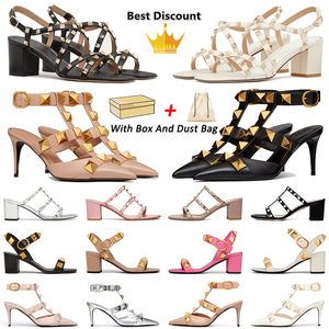 valentino heels sandals valentinosneakers shoes Top Box Designer femmes marque de luxe talons aiguilles peep Toe loafers chaussures 【code ：L】