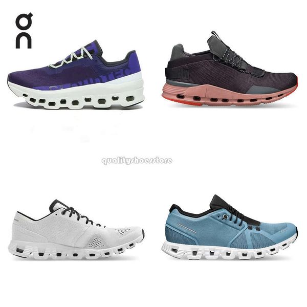 Chaussures de créateurs Cloudmonster Chaussures de course Hommes Femmes Nuage Monstre Nuages Eclipse Curcuma Fer Hay Lumos Noir Entraîneur Sneaker Casual Mode MAX Taille 36-45