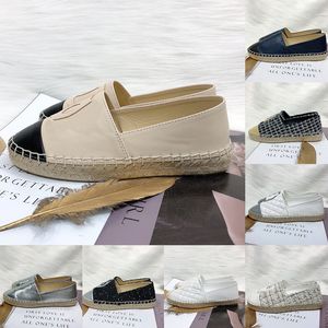 Designer Schoenen Espadrilles Leer Stof Ademend Dames Dames Mode Luxe Plate-forme Slides Loafers Flats Hakken Casual Wandelklompen Sneakers