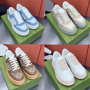 Designer schoenen mode casual schoenen dames sneakers high top low top heren echte lederen borduursels lagre outdoor tennis hardloopschoenen