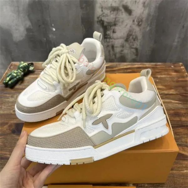 Chaussures designer Fashion Femmes hommes Mesh Abloh Sneaker Platform Virgil Maxi Casual Lace-Up Runner Trainer Shoes Outdoor Shoes J4