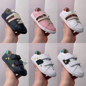 Chaussures de créateurs pour enfants garçons filles sneaker rayures abeille étoile bébé pour tout-petit bascule décontractée