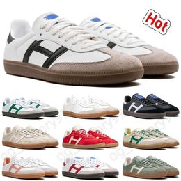 Designer schoenen voor mannen vrouwen Sanbas Vegan Adv 00s Spezial Og Wales Bonner Casual Sneakers White Gum Mens Dames Trainers Outdoor Tennis