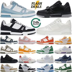 Chaussures de designer pour hommes femmes baskets de mode noir blanc triple bleu denim marine vert foncé gris froid oreo rose rose tennis extérieur pour hommes