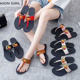 Designer schoenen G Word vrouwelijke fan dames sandalen slippers zomermode