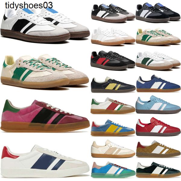 Zapatos de diseñador Gazelle Casual Hombres Mujeres Rosa Rojo Negro Blanco Verde Goma Gris Naranja Zapatillas deportivas Zapatillas deportivas Plataforma Zapatos de tenis