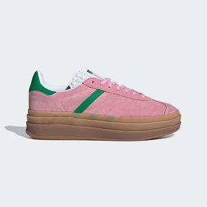 Designer schoenen Gazelle Casual schoenen platform Bold Glow Pulse Mint Core Zwart Wit Solar Super pop roze bijna gele vrouwen Campus Sportsneakers