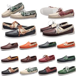 Designer Schoenen Echt Leer Heren Loafers Koe Lederen Casual Schoenen Man Zachte Lente Mocassins Plus Maat 38-45 Tenis masculinos Trainers