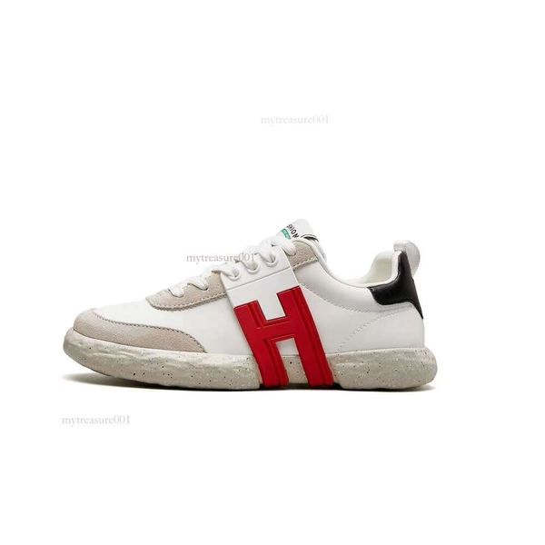 Chaussures de créateurs H630 HOGANS CASSURS Chaussures Femme Men d'été Fashion Simple Smooth Smofskin Ed en cuir en cuir de haute qualité HG Taille 38-45 Chaussures de course 736