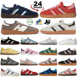 Chaussures de créateur handball baskets speziales gum marine brillant rouge clair rose rose gum noyau noir arctique nuit clair bleu vert merveille blanc wen chaussure