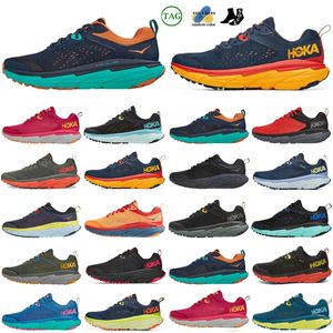 Zapatos de diseñador Ho One Clifton 9 Bondi 8 Running Shoes White Coast Sky All Aboard Butt Amarillo Summer Canción Blue Country Air mujer mujer