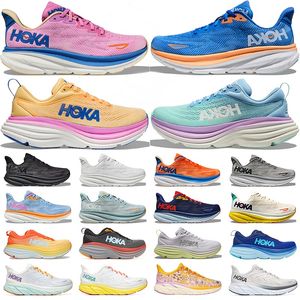 Designerschoenen Hoka Schoenen Bondi 8 Hardloopsneakers Hokas One Clifton 8 9 Carbon X2 Kawana Sports Runner Absorb Shock Cloud Mesh Profly outdoorschoenen grote maat 13 47 46