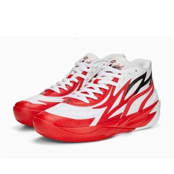 Zapatos de diseñador Lamelo Ball MB 02 Hombres Zapatos de baloncesto MB 2 Honeycomb Phoenix Phenom Flare Lunar Año Nuevo Jade Red 2024 Zapatillas de deporte auténticas para mujer