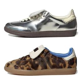2024 Luipaardprint Wales Bonner Designer Men Women Shoes Platform Vintage Trainer Sneakers Non-Slip Outsole Classic Casual Fashionable Size 36-45