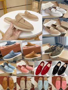 Chaussures de créateurs loro shoes Chaussures décontractées tod lp chaussures pour femmes hommes mocassins plats bas en daim cuir de vache Oxfords mocassins semelle en caoutchouc appartements loro piano