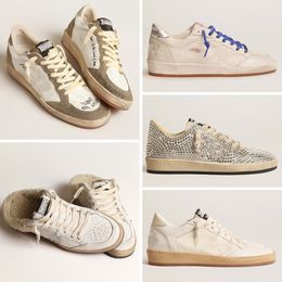 designer schoenen luxe Golden Ball Star Casual schoen klassieke witte do-old dirty Distressed star superstar sneakers herenschoenen