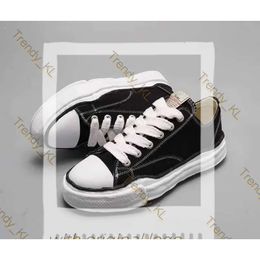 Designer schoenen Maison Mihara Yasuhiro schoen Casual schoenen Hoogwaardige opgelost Shell Head Mmy schoenen Dikke zool jeugd ademende bordschoenen nieuw paar 869