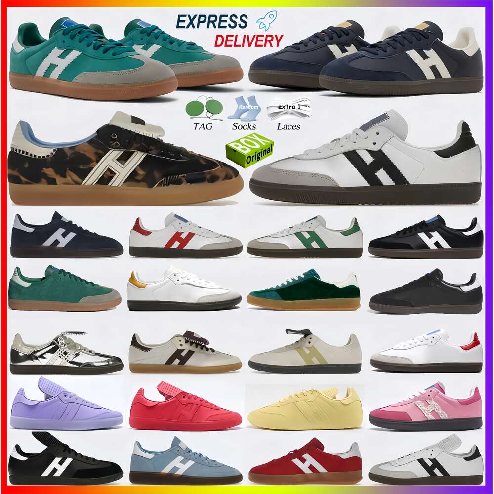 Designer Shoes Man Woman Sneakers Cloud White Core Black Gum Navy Cardboard Silver Wales Bonner Pony Leopard Vegan OG Sand Strata Sporty and rich Trainers