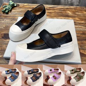 Chaussures de créateurs Mary Jane Sneaker Chaussures de plate-forme de luxe Chaussures Mocassins Femmes Chaussures décontractées Chaussures en cuir de style minimaliste classique Taille en caoutchouc à fond épais 35-40