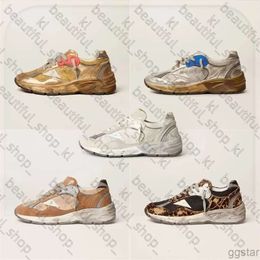 Designer schoenen Men Hoge kwaliteit met doos Golden Goosee Sneakers Brand Running Sole Golden Shoes For Doold Dirty Sneakers Mid Slide Star Luipard Suede Mixed Leat 922