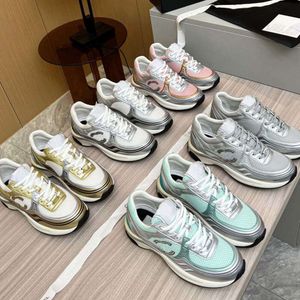 Designer sneaker trainer casual schoenen lederen letter overlays platform heren dames sneaker Outdoor laarzen Popsicle Casual Chanele Rits Damesschoenen