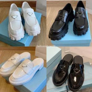 Designerschoenen Heren Dames Casual Monolith Zwart Leren Schoenen Verhogen Platform Sneakers Cloudbust Klassiek Patent Matte Loafers Trainers