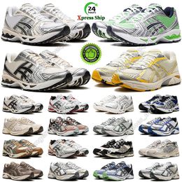 Chaussures designer hommes Femmes Chaussures de course Gel NYC GT 2160 KAYANOS 14 CRAME SOLAR SOLAR FOLAL PURS Silver White Chaussures Trainers pour hommes