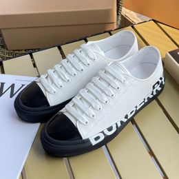 Designer schoenen mannen dames sneakers luxe dames mode mode low-top print trainers zwarte witte klassieke casual tennisreizen walk sport schoenen