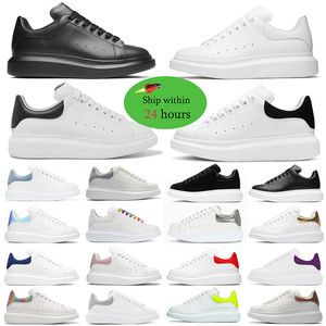 Chaussures de créateurs hommes baskets de luxe blanc noir en cuir en cuir en cuir bleu luxure rouge argenté pour hommes