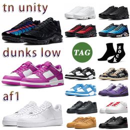 chaussures de créateurs chaussures pour hommes Plate-forme tn terrascape tns f1 1s low tn utilitaire atlanta berlin panda noir unc côte triple blanc sup baskets baskets grande taille