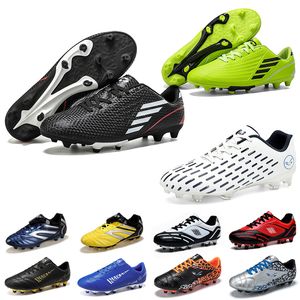 Designer sapatos homens mulheres sapatos de futebol bota de futebol branco verde preto pacote grampo zooms malha treinador esporte chuteiras de futebol