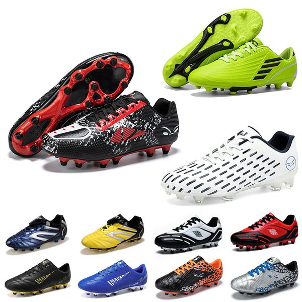 Chaussures de créateurs Hommes Femmes Chaussures de football Chaussure de football Blanc Vert Noir Pack Cleat Zooms Mesh Entraîneur Sport Football Crampons Train