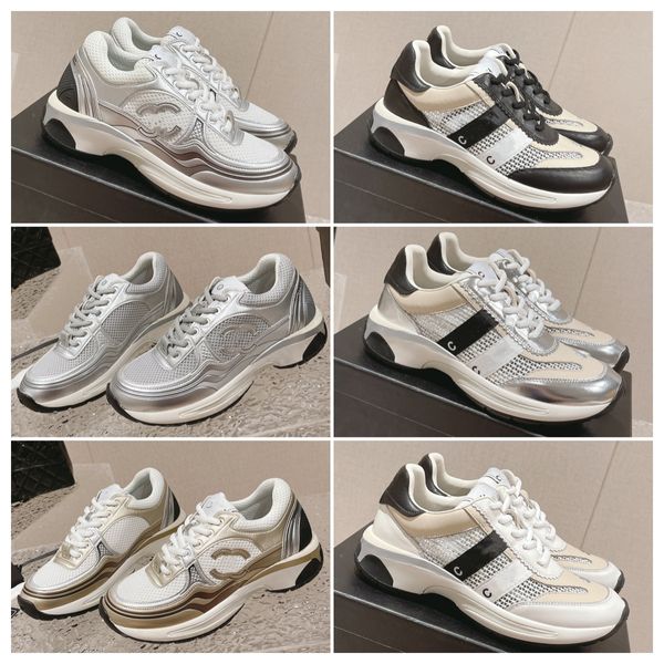 Chaussures de créateurs Nouveau spectacle de luxe européen et américain Chaussures pour femmes Chaussures de sport à la mode Chaussures de sport pour femmes Boîte parfaite 35-45