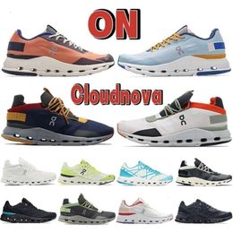 Chaussures de créateurs sur Chaussures pour hommes Cloudnova Form Z5 Designer Sneaker Triple White Eclipse Arctic Alloy Terracotta Forest Demin Ruby Low W