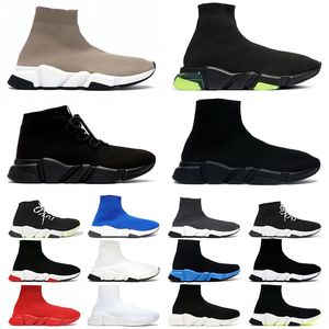 Chaussures de créateurs Chaussures de chaussettes d'origine chaussures d'entraînement en tricot 1 2.0 Runner Men Women Sneakers Tennis Plateforme Jogging Boots Comfort Casual Speed ​​Trainers 35-45 Balanscigas